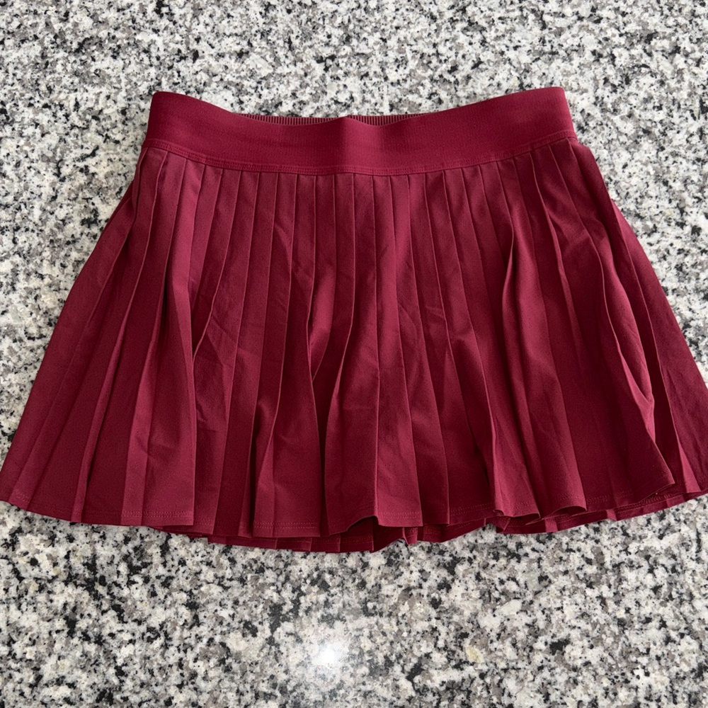 Athleta Match Point Pleated Skirt